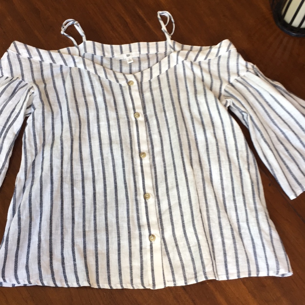 Off the shoulder blouse